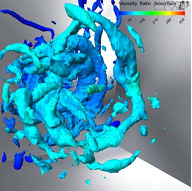 SAS solution in a Swirl Combustor
